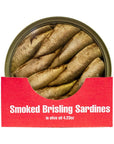 MW Polar Brisling Sardines Smoked In Olive Oil 423 Oz  Pack of 12