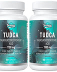 Genogna TUDCA 1100mg-Liver Support Supplement for Detox Cleanse