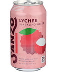 Sanzo Lychee Sparkling Water 12 FZ