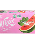 Nixie Sparkling Water Organic Watermelon Mint Sparkling Water 8 Pack 12 FZ