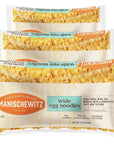 Manischewitz Traditional Wide Egg Noodles 12oz (3 Pack), Homestyle Taste & Texture, Premium Enriched, Low Sodium, No Preservatives