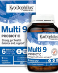 Kyolic Kyo-Dophilus Multi-9 Probiotic, For Strong Gut Health Balance and Support, 180 Count