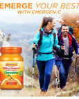 Emergen-C Chewable Vitamin C 1000mg, With B Vitamins And Antioxidants Tablet (40 Count, Orange Blast Flavor), Dietary Supplement