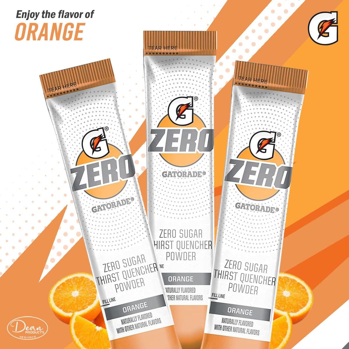 Gatorade Powder Packets  Gatorade Zero Powder Packets  Gatorade Powder Zero  Gatorade Zero Sugar  Gatorade Powder Mix Variety  Dean Products