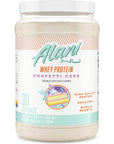 Alani Nu Whey Protein Powder Confetti Cake | 23g Protein with Low Sugar & Digestive Enzymes | Meal Replacement Powder | Low Fat Low Carb Whey Isolate Protein Blend | 30 Servings