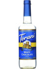 Torani Sugar Free White Chocolate Syrup with Splenda 750 ml