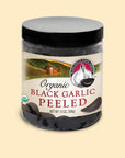 Organic Peeled Black Garlic Cloves  13oz  Kosher Certified