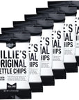 Lillie's Q - Lillie's Original Kettle Chips, Crunchy & Salty Potato Chips, Small Batch Kettle Chips, Individual Bags, Delicious Snack, Made with Gluten-Free Ingredients (1.375 oz, 6-Pack)