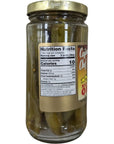 Cajun Chef Mild Pickled Okra 12oz Pack of 1  Great in Bloody Marys  Versatile Garnish for Sandwiches Salads Martinis Cheese Boards and More Mild Pickled Okra 12oz