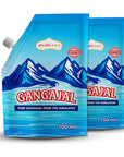 Shubhkart 200 ml Gangajal Pure Holywater from the Himalayas Ganga Jal Pack of 2  Government Certified  Holy Ganga Water