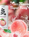 CHI FOREST White Peach Sparkling Water 1115 oz 24 0 Sugar 0 Calories