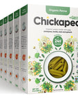 Chickapea Organic Chickpea Pasta with Greens - Penne - 8 oz (Pack of 6)