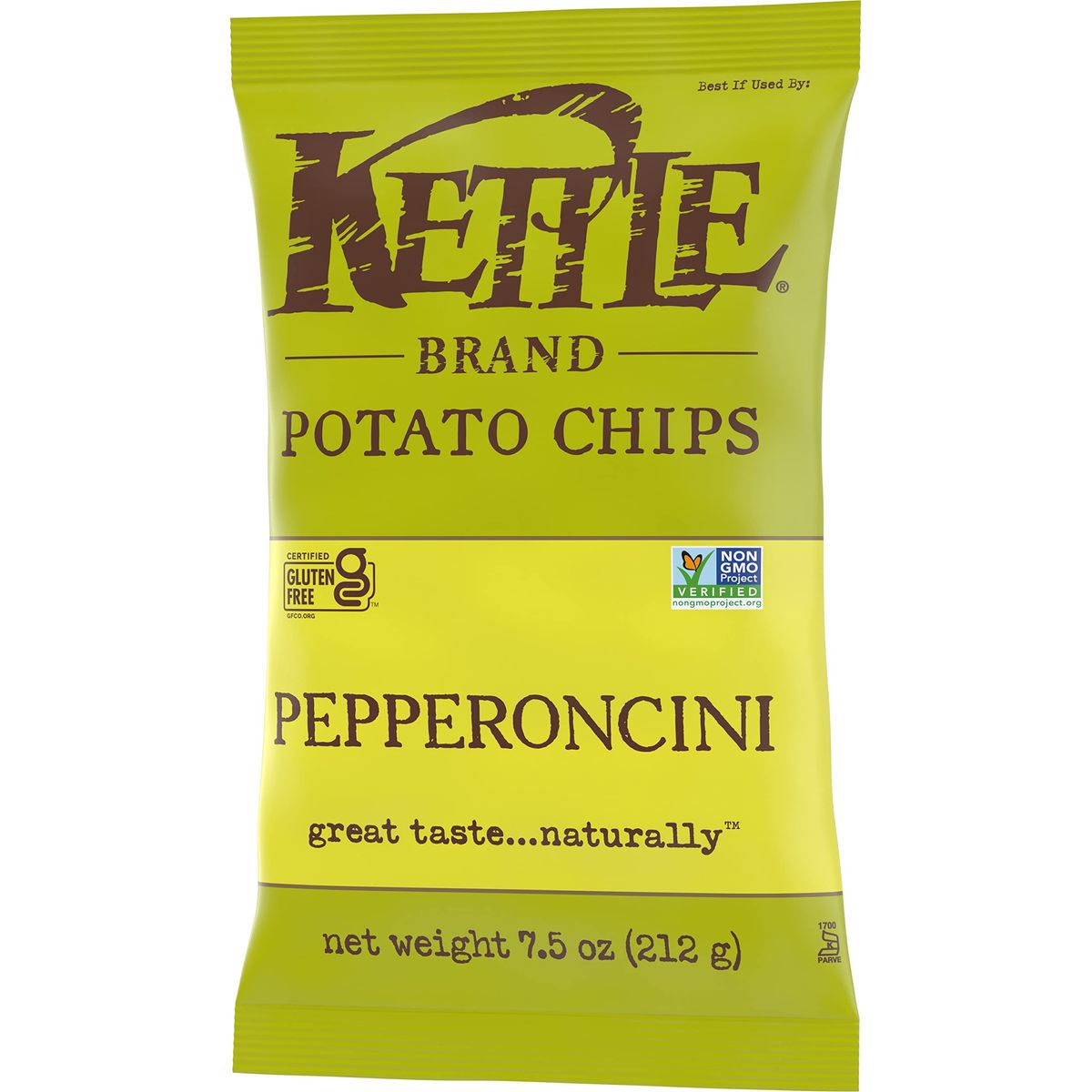 Kettle Brand Potato Chips Pepperoncini 75 Oz