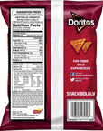 Doritos Flavored Tortilla Chips Nacho Cheese 175 Ounce Pack of 64