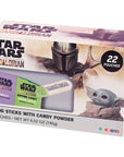 Star Wars Lick  Dip Mandalorian Dipping Sticks with Candy Powder Individually Wrapped Shareable Candies for Birthday Parties 22 Count