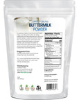 Z Natural Foods  Sweet Cream Buttermilk Powder100 natural Gluten Free Non GMO Dry Buttermilk 1 lb