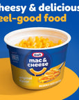 Kraft Original Macaroni and Cheese Cups Easy Microwavable Dinner 205 oz Cup