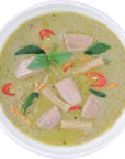 ShanYi Instant Microwave Meals Thai Green Curry with Tuna and Jasmine Rice 250g88oz Case of 6