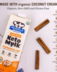 Mooala  Organic Cinnamon Roll Keto Mylk 1L Pack of 6  ShelfStable NonDairy GlutenFree SoyFree PlantBased Milk With  1g Carb per Serving