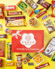 International Snack Box 30 Pcs Premium Foreign Rare Snack Food Gifts with Suprise ItemEuropean Snacks for Adults and Kids for Easter Day