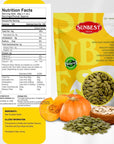 Sunbest Natural Raw Pumpkin Seeds 80 Oz 5 LB 1 Pack  NutrientRich Unsalted Ready to Eat  Ideal for Snacking Cooking  Baking  NonGMO Kosher VeganFriendly  Bulk Packaging