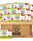 SkinnyPop Sea Salt Microwave Popcorn Bags Healthy Snacks Microwavable Bags 28 Oz 12 Boxes 3 Bags per Box 36 Bags Total Skinny Pop Healthy Popcorn Gluten Free 28 Ounce Pack of 36