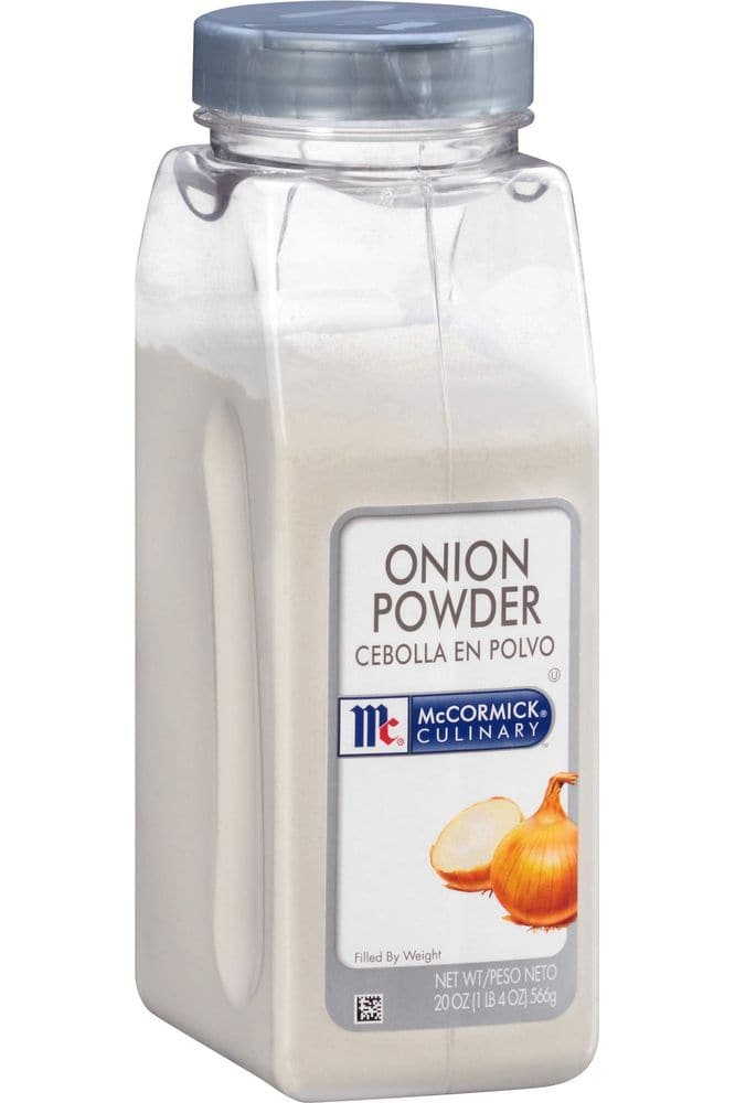 McCormick Culinary Onion Powder, 20 oz - One 20 Ounce Container of Onion Powder Seasoning Made From Real Onions, Perfect for Sauces, Gravies, Soups or Dips