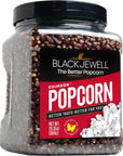 Black Jewell Gourmet Popcorn Kernels Crimson Red 2835 Ounces Pack of 1