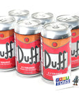 The Simpsons Duff A LOrange Sparkling Beverage 6 Pack with 2 GosuToys Stickers