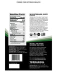 Terrasoul Superfoods Organic Wheat Grass Juice Powder 10 Oz 2 Pack  Grown in Utah Made from Concentrated Juice Superior to Wheatgrass