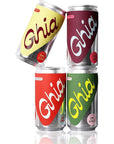 Ghia NonAlcoholic Variety Le Spritz 8 Fl Oz 4Pack  Mocktail  Cocktail Mixer Zero Proof Sparkling Apéritif with Soothing Herbal Extracts  No Added Sugar No Artificial Flavors CaffeineFree