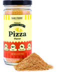 Non Fortified Nutritional Yeast, Vegan Seasoning, Nutritional Yeast Seasoning | Whole Foods Protein Powder, Vegan Gluten Free - Pizza, (3.7 oz)