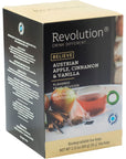 REVOLUTION TEA Austrian Apple Cinnamon  Vanilla Fruit Tea THE ORIGINAL  Premium Full Leaf Tea  Biodegradable Infuser Tea Bags  Flavored Fruit Tea  Naturally Caffeine Free  20 Bags