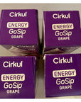 The Great Grape Cirkul GoSip Grape Flavor Cartridges 4 Pack Purple