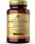 Solgar Methylcobalamin 1000 mcg, 60 Nuggets - Supports Energy Metabolism - Body-Ready, Active Form of Vitamin B12 - Vitamin B - Non GMO, Vegan, Gluten & Dairy Free, Kosher - 60 Servings