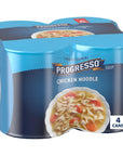 Progresso Traditional, Chicken Noodle Soup, Ready To Serve, 19 oz., 4 Pack