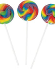 Fun Express Mini Rainbow Swirl Lollipops Pack of 38 125 Pounds