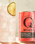 Q Mixers Sparkling Grapefruit Premium Cocktail Mixer Made with Real Ingredients 67oz Bottle  30 PACK