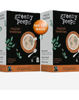 Greenypeeps Organic English Breakfast Tea Bags  Rich and Robust Ceylon Black Tea Bags for Iced or Hot Tea Beverages  USDA Organic and Fairtrade Caffeinated Tea  English Tea with Caffeine  100 ct