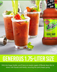 Zing Zang Bloody Mary Mix 175L  Pack of 3 Zesty and Spicy Premium Blend for Cocktails Ideal for Parties Events and Bar Ready to Use Bundled with Parkway Distributors Four Way Measuring Spoon