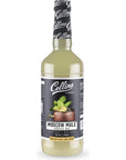 Collins Moscow Mule Mix Made With Lime Juice and Real Sugar With Natural Flavors Classic Cocktail Recipe Ingredient Bartender Mixer Drinking Gifts Home Cocktail bar 32 fl oz