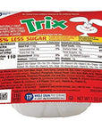 Trix Reduced Sugar Cereal Single Serve Bowl 1 Oz Pack of 96