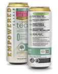 Organic Strawberry Lemon Basil Energy & Focus Drink - 16oz. Cans (Pack of 12)