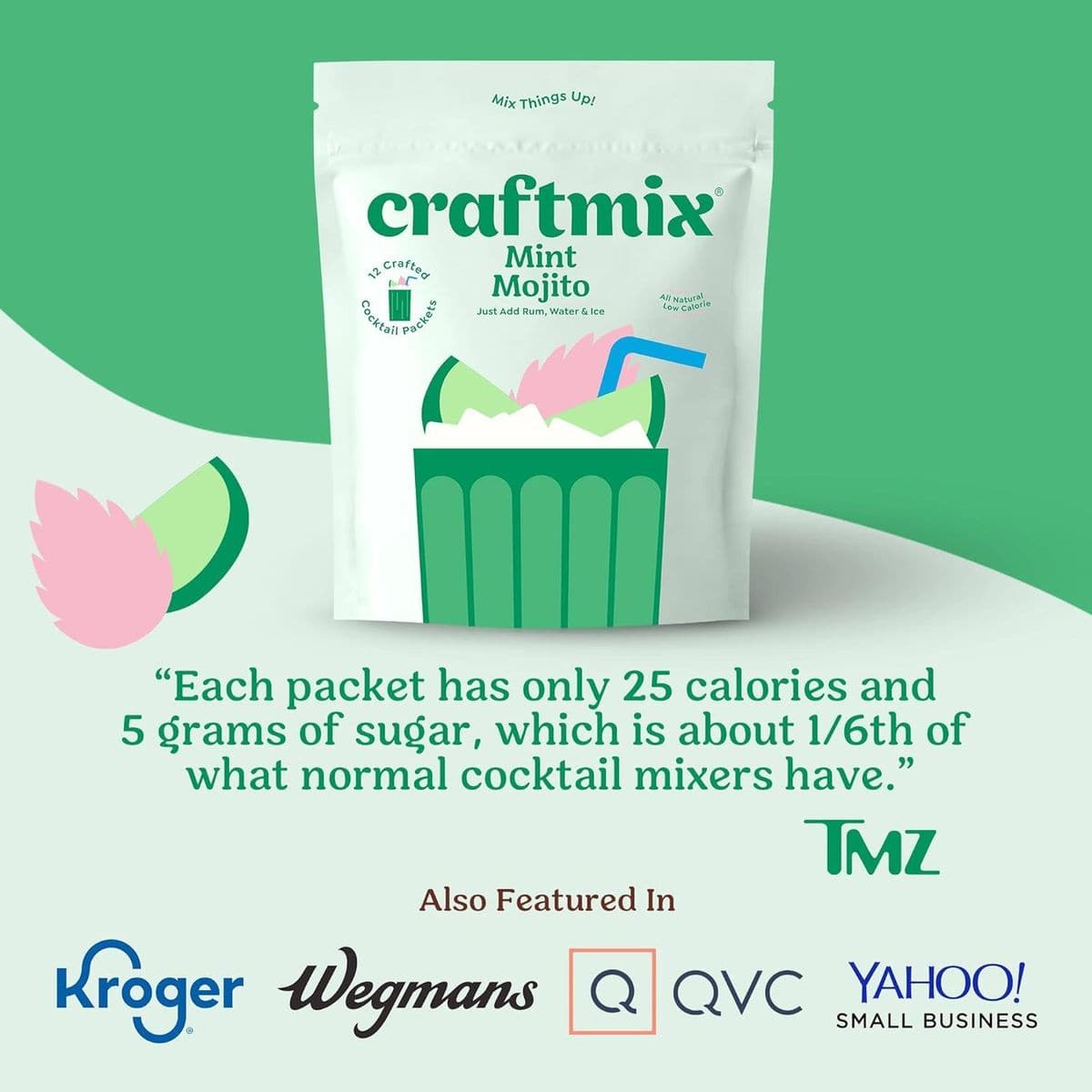 Craftmix Mint Mojito - Makes 12 Drinks