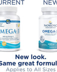 Nordic Naturals Omega-3, Lemon Flavor - 120 Soft Gels - 690 mg Omega-3 - Fish Oil - EPA & DHA - Immune Support, Brain & Heart Health, Optimal Wellness - Non-GMO - 60 Servings