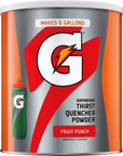 Gatorade Powder Canister Fruit Punch 51 Ounce Pack of 3