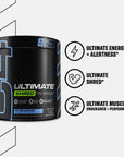 Cellucor C4 Ultimate Shred Pre Workout Powder, Fat Burner for Men & Women, Metabolism Supplement with Ginger Root Extract, ICY Blue Razz, 12 Servings (Pack of 1)