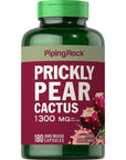 Nopal Cactus Capsules - 1300mg (180 Count)