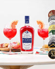 Free Spirits NonAlcoholic Aperitivo Milano  Award Winning Bitter Red Aperitif Alternative  Low Calorie Vegan GlutenFree with Vitamins  Natural Ingredients For Cocktails  750 ml Bottle