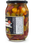 Hot Antipasto by Botticelli 18oz Jars Pack of 2  Premium Spicy Italian Appetizer  GlutenFree  Olives Artichokes Mushrooms Red Hot Peppers and Olive Oil